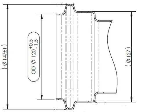 Exhaust Pipe for Peterbilt