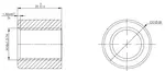 Sensor Bushing, M18x1.5