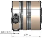 Silencer w. SCR for Volvo