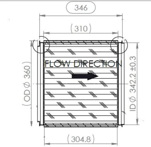 DPF for Mack/Volvo