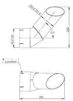 Pipe for Mercedes