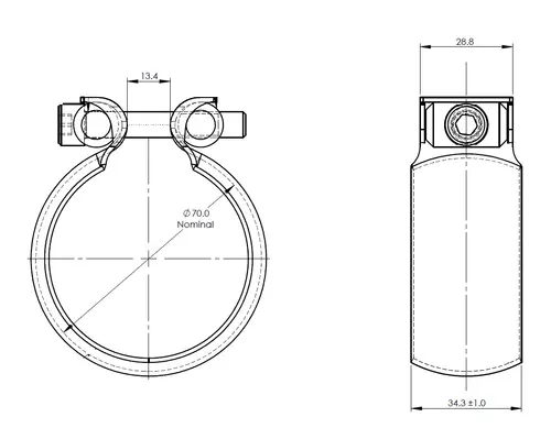 Clamp for Mercedes/Volkswagen