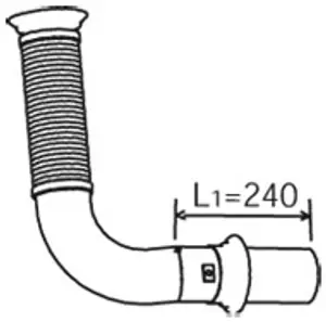 Pipe for DAF