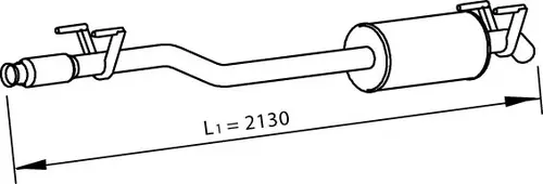 Silencer for Volkswagen