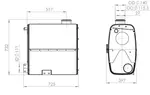 Silencer W. SCR for MAN