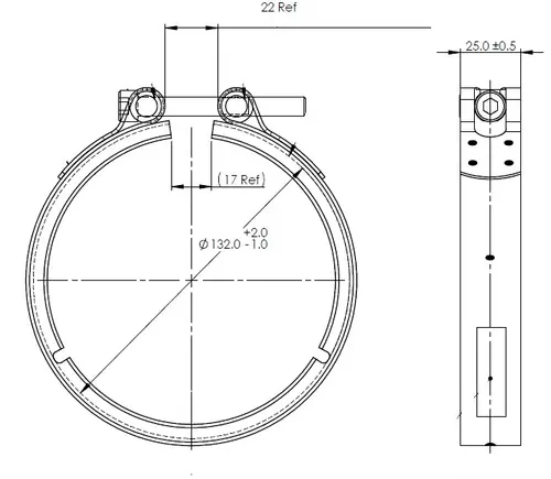 VeeFit Clamp for MAN/Scania