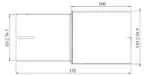 Pipe Adaptor, ID/OD=76.7/88.9 L= 200, ALU