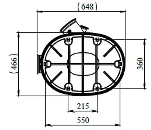Silencer w. SCR for Volvo E-line