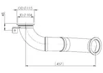 Pipe for DAF