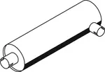 Silencer for Renault