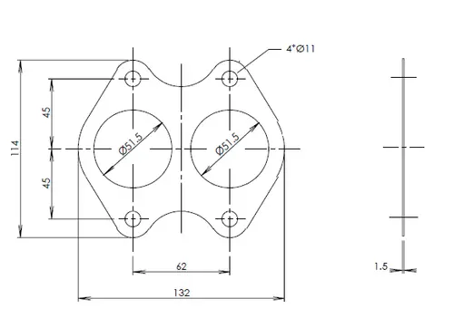 Gasket for Mercedes