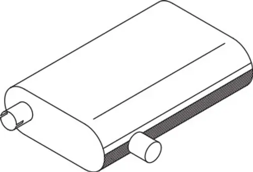 Silencer for Renault