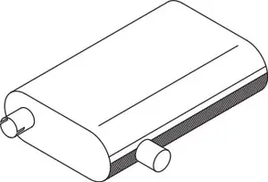 Silencer for Renault