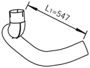 Pipe for Iveco