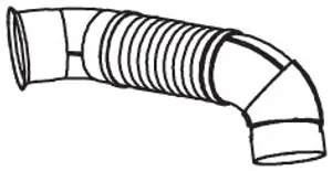 Pipe for Mercedes