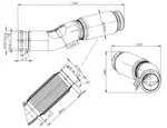 Pipe w. Insulation for Scania