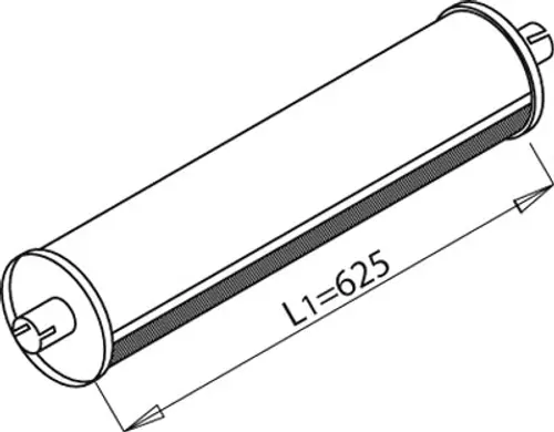 Silencer for Mercedes