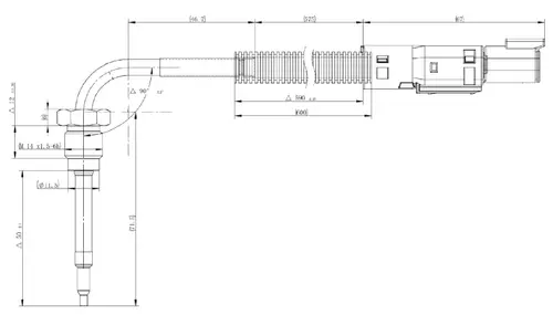 Temperature Sensor for Volvo