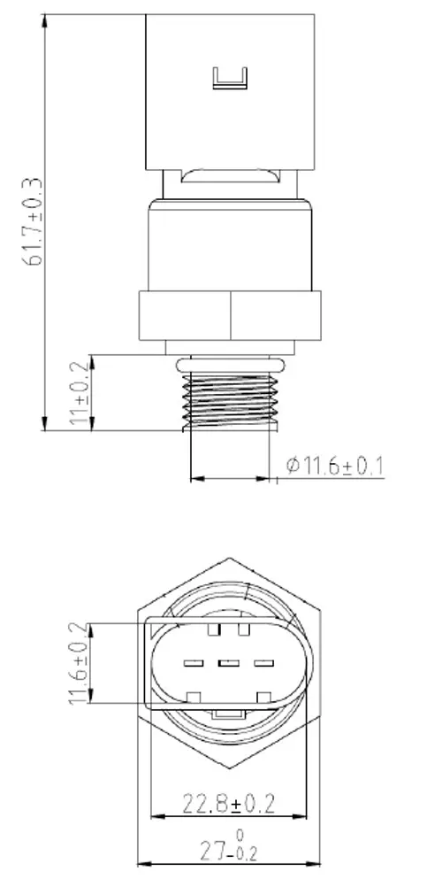 AdBlue®© Pressure Sensor for Mercedes