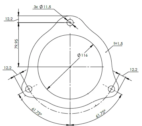 Exhaust Gasket for DAF