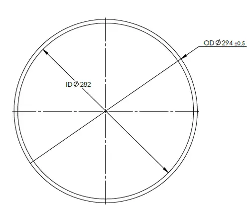 Gasket for DAF/VDL
