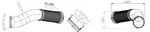 Exhaust Pipe w. Flex, D2S+ for Volvo  E-line