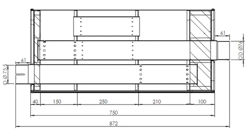 Silencer for Iveco