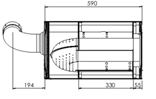 Silencer for Iveco