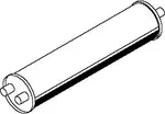 Silencer for Mercedes