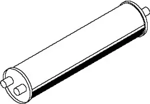 Silencer for Mercedes