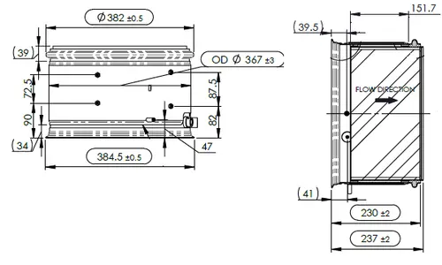 DPF for Cummins - Smart Range (Clamps/Gaskets included)