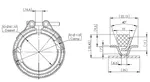 Exhaust Clamp & Gasket Kit for Mercedes
