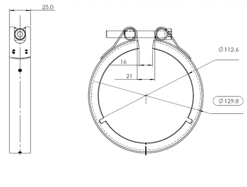 V-Clamp for MAN