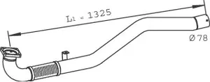Pipe for Iveco