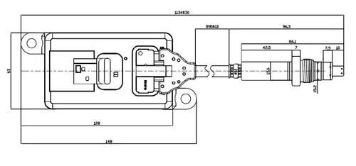 NOx Sensor for Mercedes