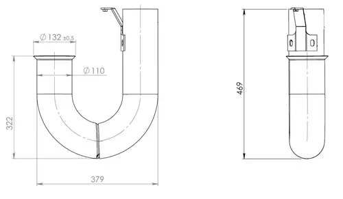 Pipe for Volvo