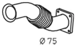 Pipe for Iveco