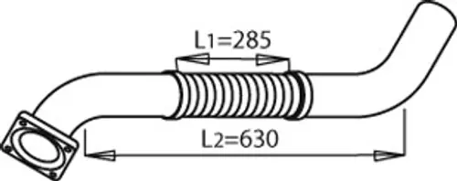 Pipe for DAF
