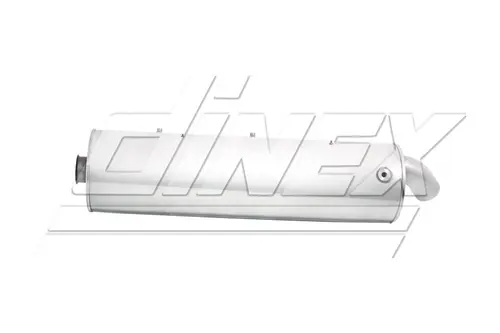 Silencer w. SCR for DAF