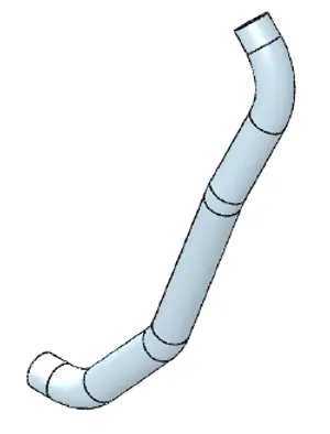 Exhaust Pipe for MAN, E-line