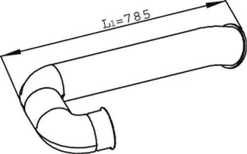 Pipe for Scania