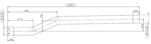 Pipe for Iveco
