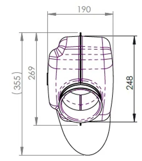 End silencer for Scania