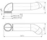 Pipe for Iveco
