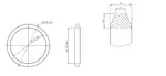 Exhaust Gasket, 4"