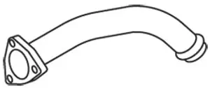 Pipe for Mercedes, E-line