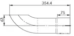 Exhaust Pipe for Freightliner