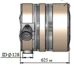 Silencer w. SCR for Volvo E-line