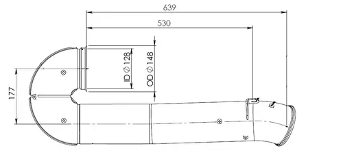 Pipe for DAF