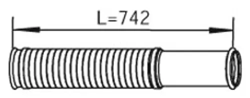 Pipe for DAF